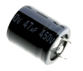 Jamicon 450v Radial Electrolytic 105 D - 47uf 450v Elko Radial 105° 22x25mm Snap in -